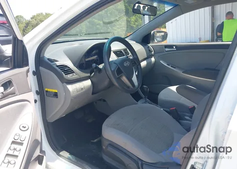 2017 Hyundai Accent Se z USA, uszkodzony, nr VIN KMHCT5AEXHU350456